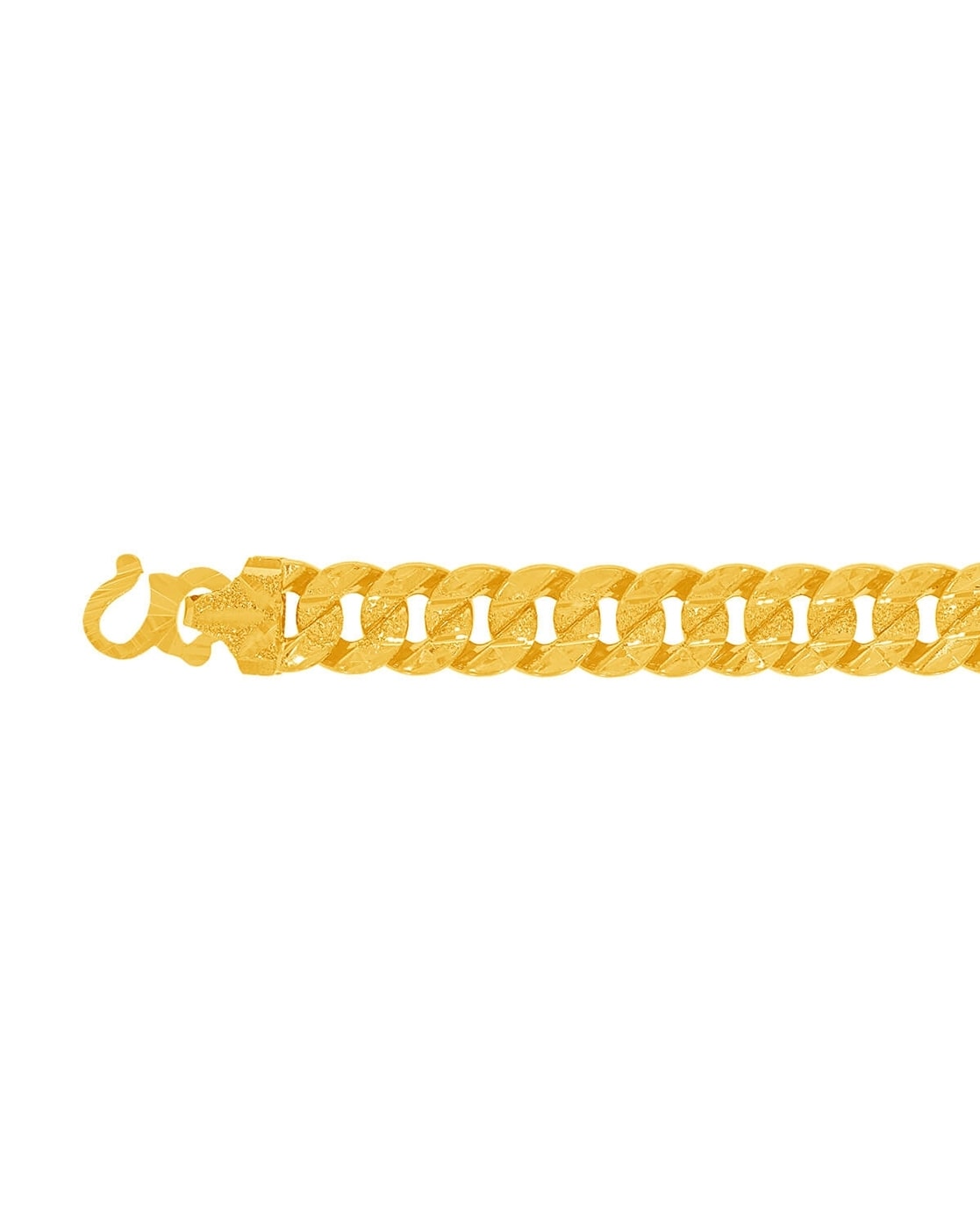 Slender 22k Gold Flat Bead Chain Bracelet – Andaaz Jewelers