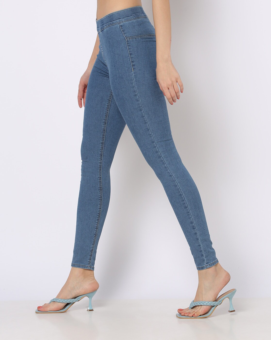 Buy Next Women Navy Blue Jeggings - Jeggings for Women 5526489