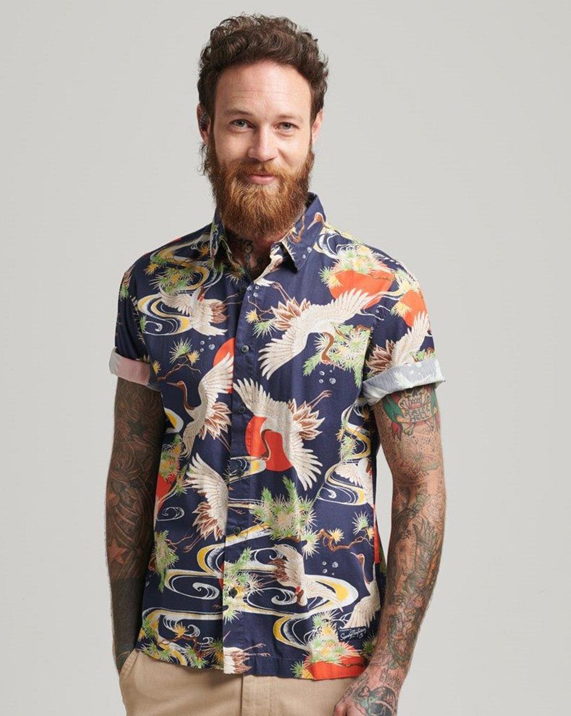 Superdry Vintage Hawaiian Shirt - Men's Mens New-in