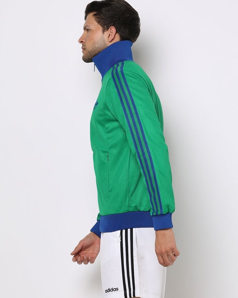 Adidas china outlet track jacket green