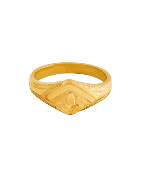 Radiant Gold Ring For Men