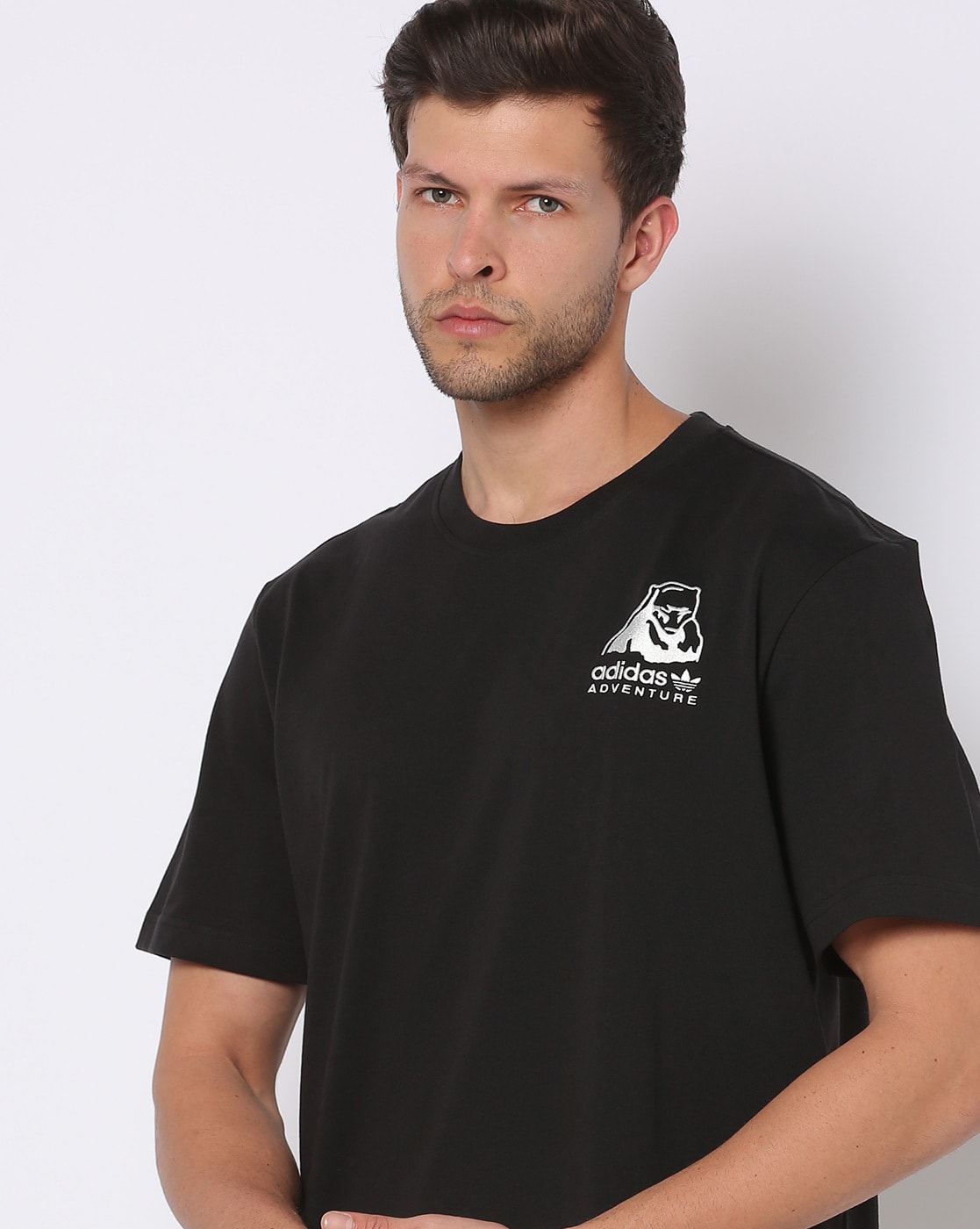 adidas Logo T-Shirt - Black | adidas UK