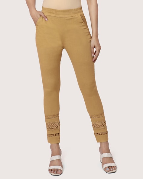 Pants with Lace Panels Price in India