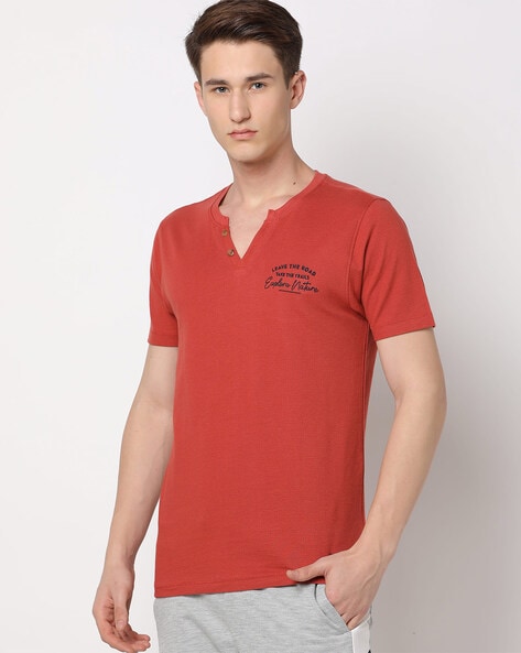 Buy Red Tshirts for Men by DNMX Online