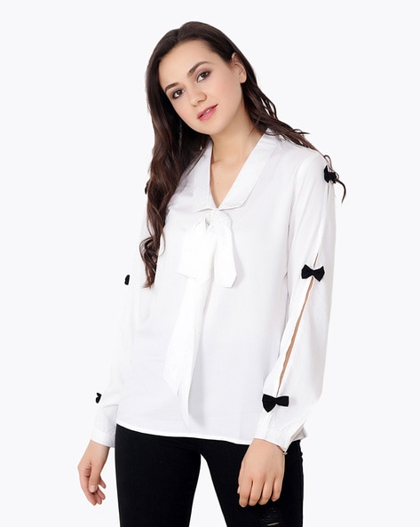 White Tops for Women by CATION Online | Ajio.com