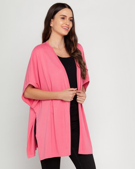 Bright deals pink shrug