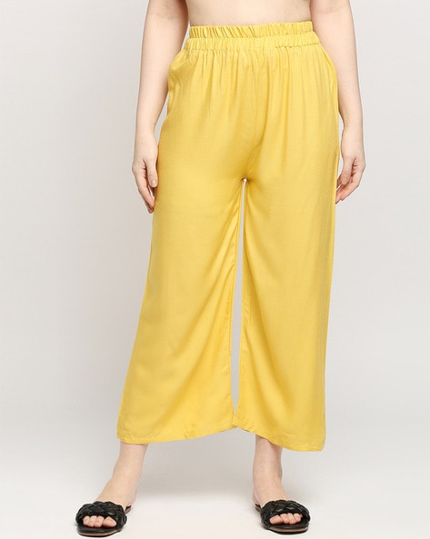 Colourful Summery Palazzo Bottoms For Women | The Feel Good Studio