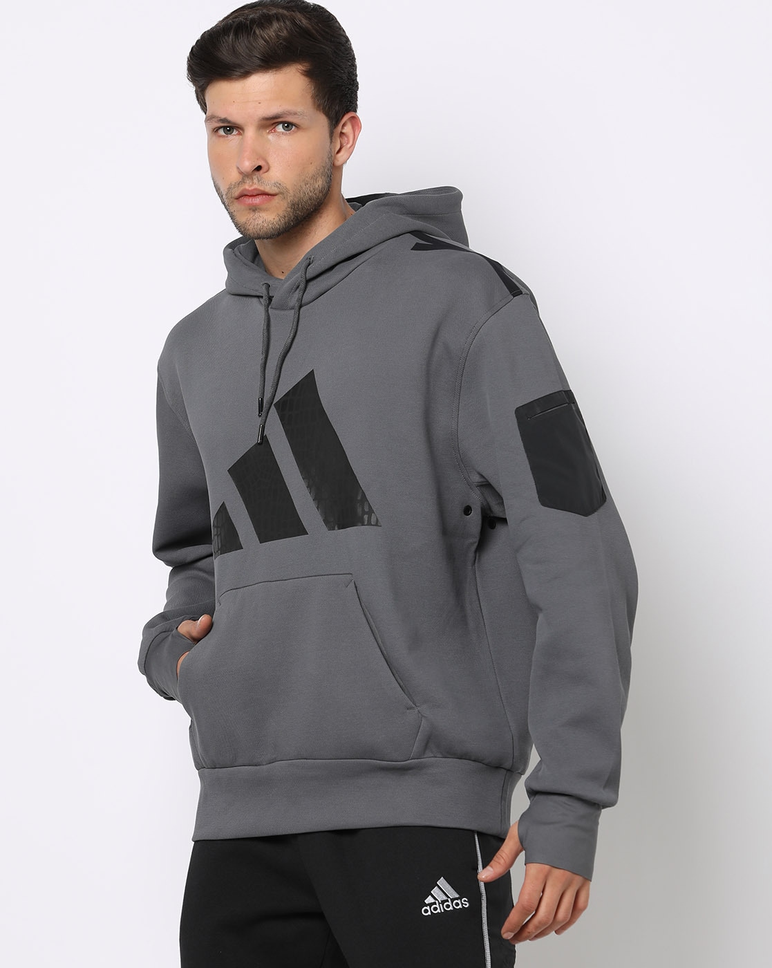 Jackets adidas Cutline Track Top Black/ Grey Five | Queens