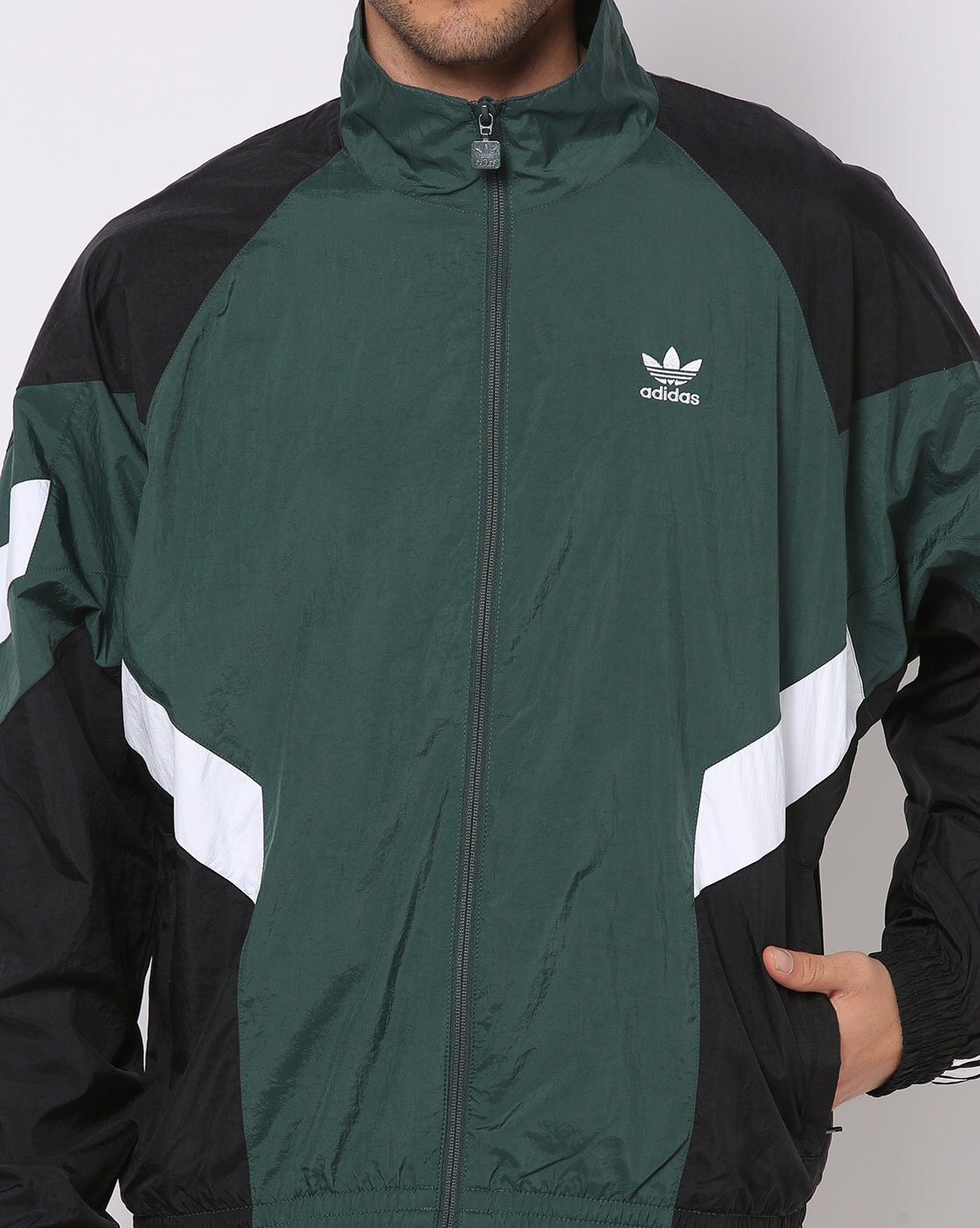 Men's jacket Adidas Pro Semi-Transparent Full-Zip - semi green spark |  Tennis Zone | Tennis Shop