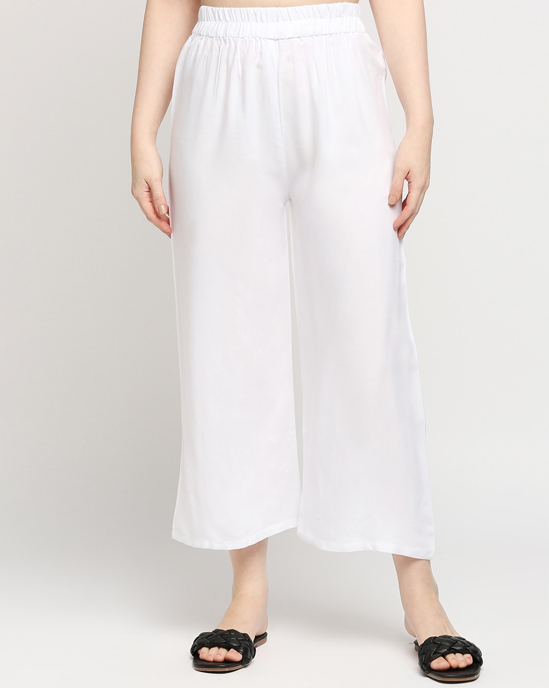 Buy Ecru White Pants for Women by W Online  Ajiocom