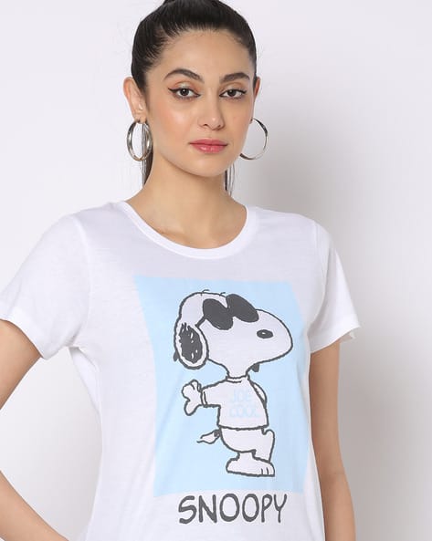 snoopy t shirt womens