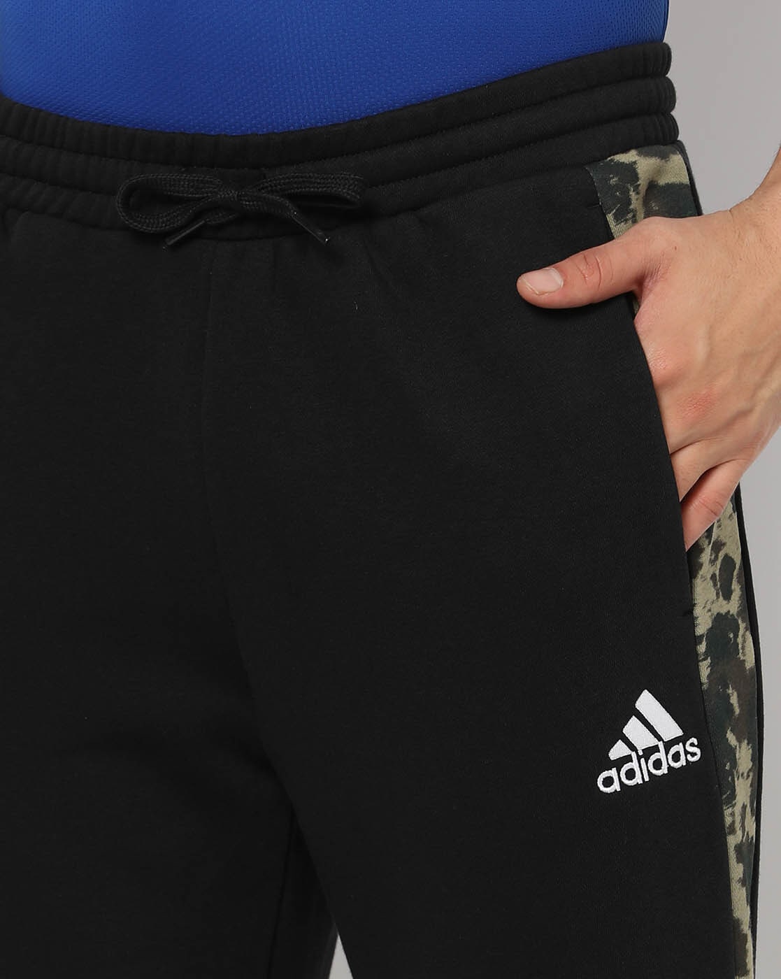 Adidas Mens Regular Pants IU0018BlackWhite  Amazonin Clothing   Accessories