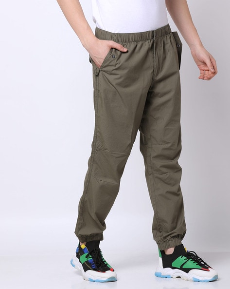 DNMX Flat-Front Joggers With Insert Pockets|BDF Shopping