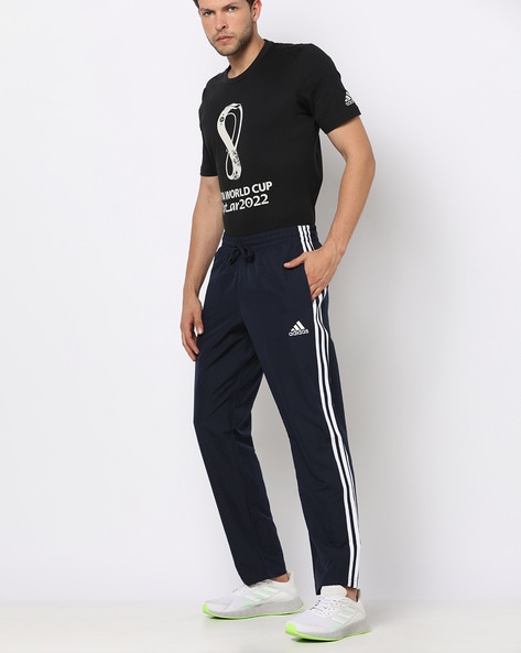Adidas Baggy Fit Track Pants Size XL Unisex in Blue Colourway 