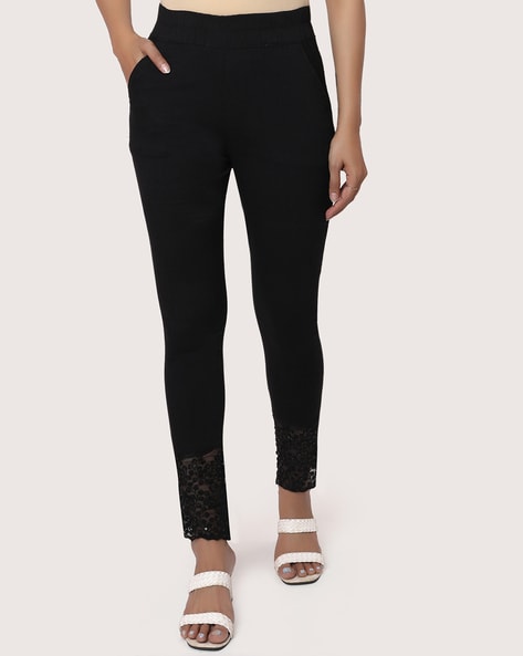 Embroidered Pants with Embellishment Price in India