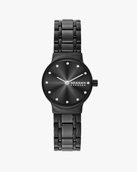 Foss women wrist watches, black, os