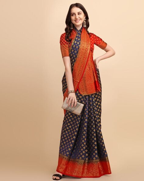 perpul new woman fashion saree with multiply blouse