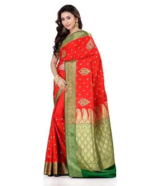 Alekhya Banarasi Saree – Pratibha Sarees