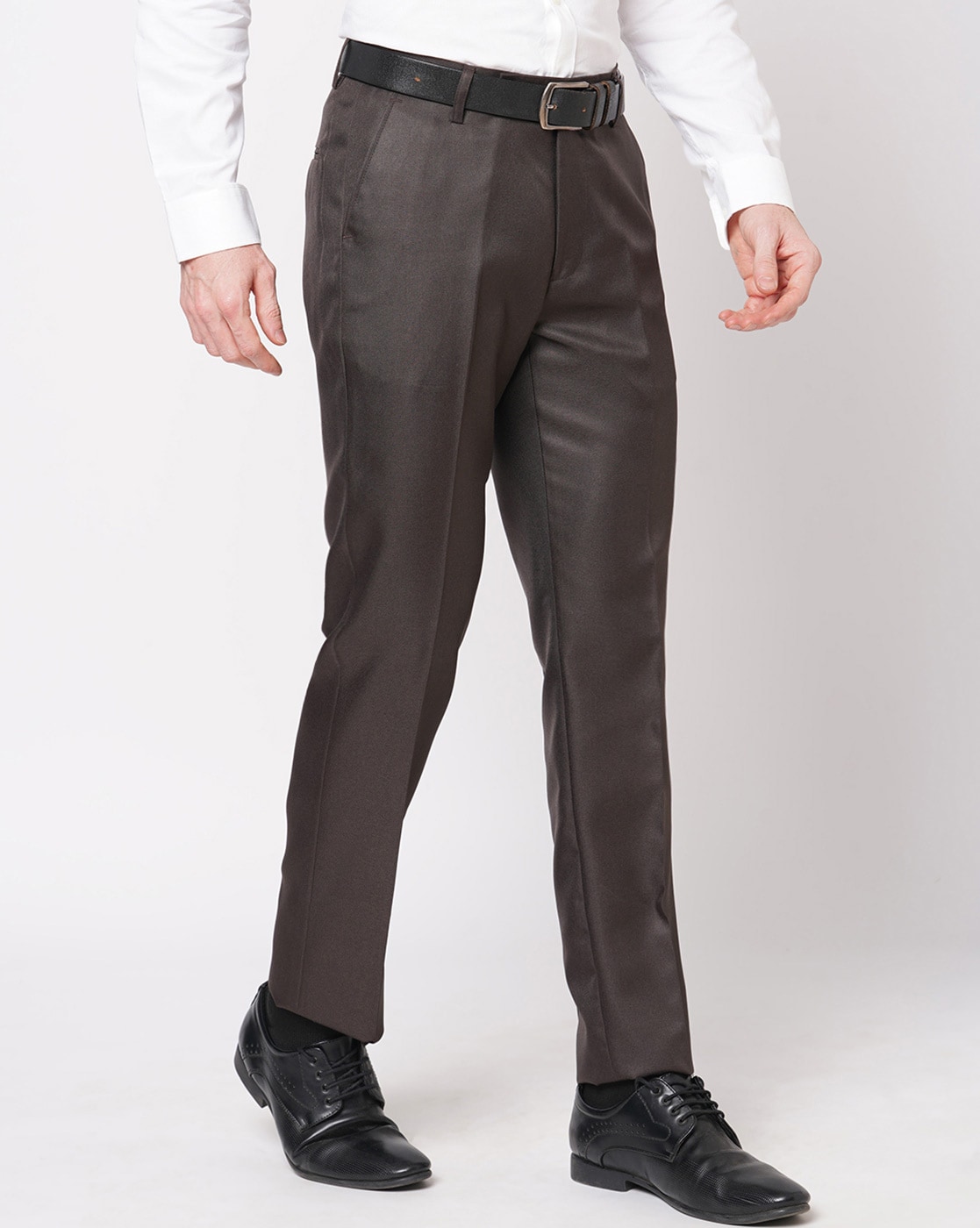 Buy Parx Dark Grey Trouser (Size: 30)-XMTX03162-G6 at Amazon.in