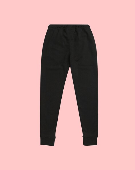 Buy Black Track Pants for Girls by Nusyl Online