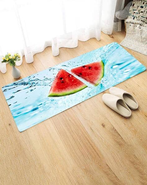 STATUS Printed Rectangular Anti-Skid Rug
