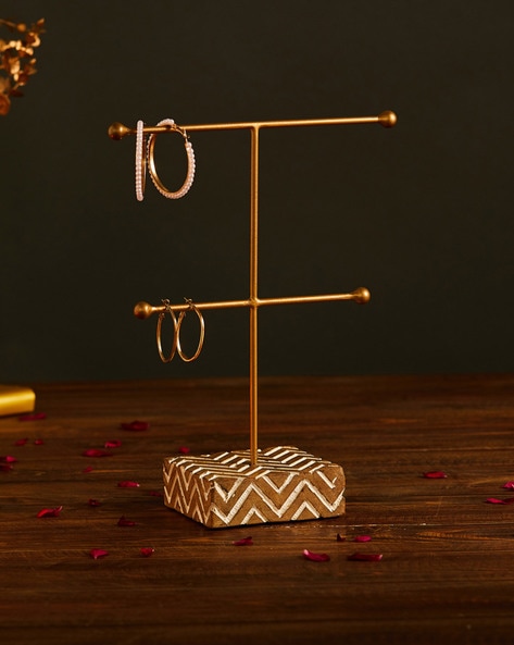 Buy Loom Tree Wood Earring Stand Earring Holder Display Stand Jewelry  Display Rack 5 Tier Online at Low Prices in India  Amazon Jewellery Store   Amazonin