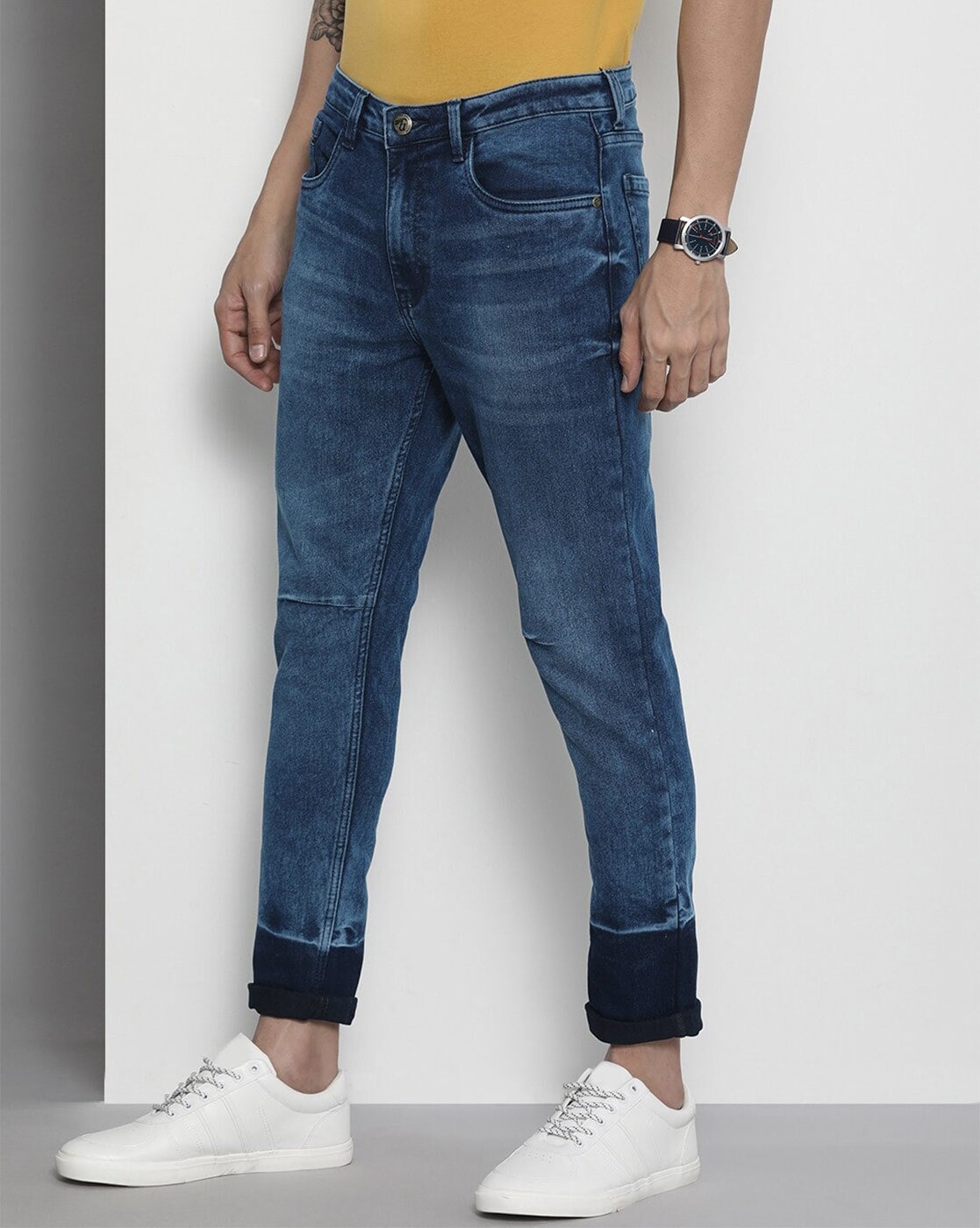New Fashion Men Blue Regular Fit MID_Rise Clean Look Stretchable_Jeans High  Quality Denim Pants - China Men Slim Fit Jeans and Denim Jeans price |  Made-in-China.com