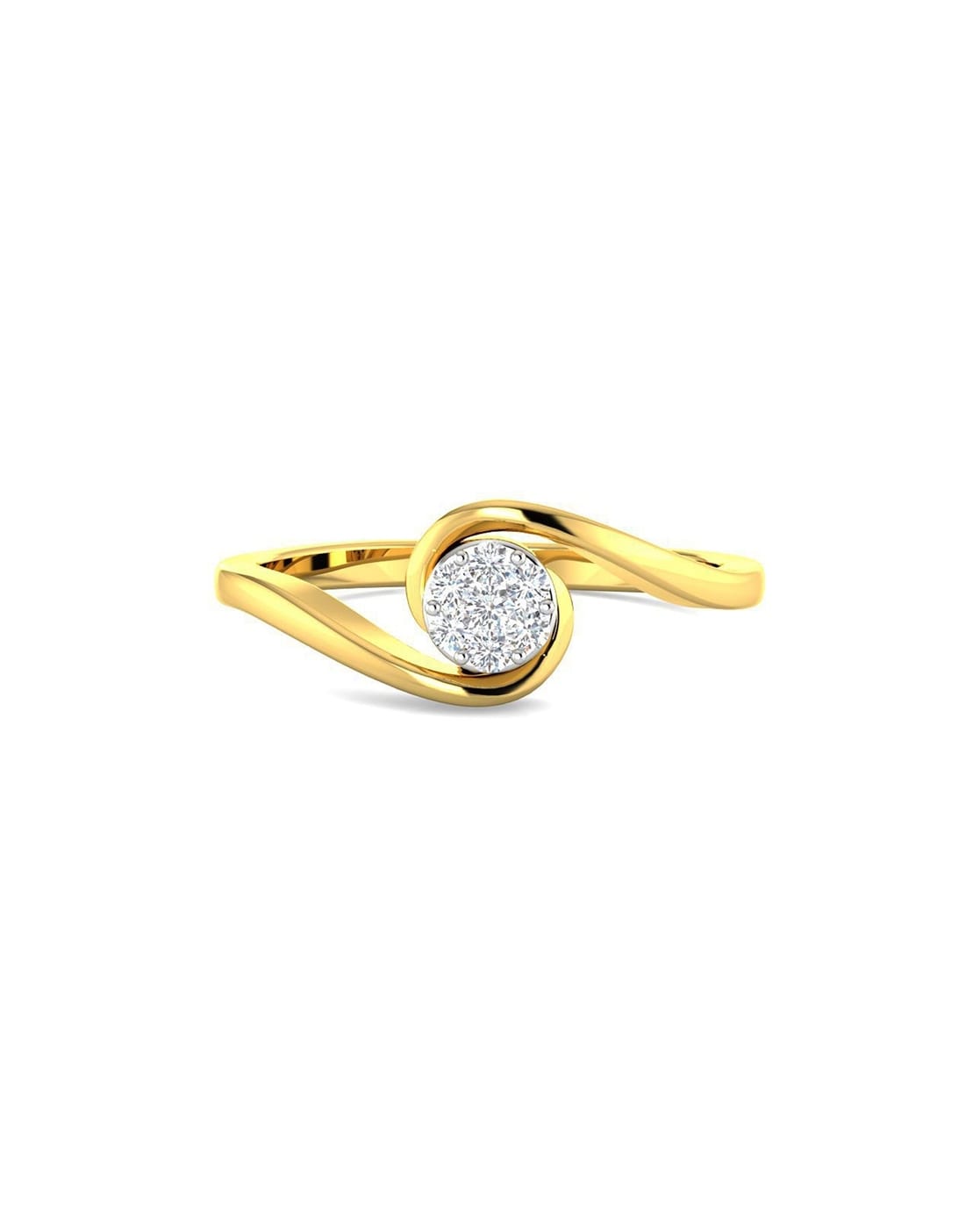 Buy WHP Jewellers Womens Yellow Gold Ring Size 16 GRGD16079424 | Shoppers  Stop