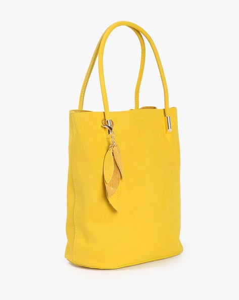 Mustard yellow tote outlet bag