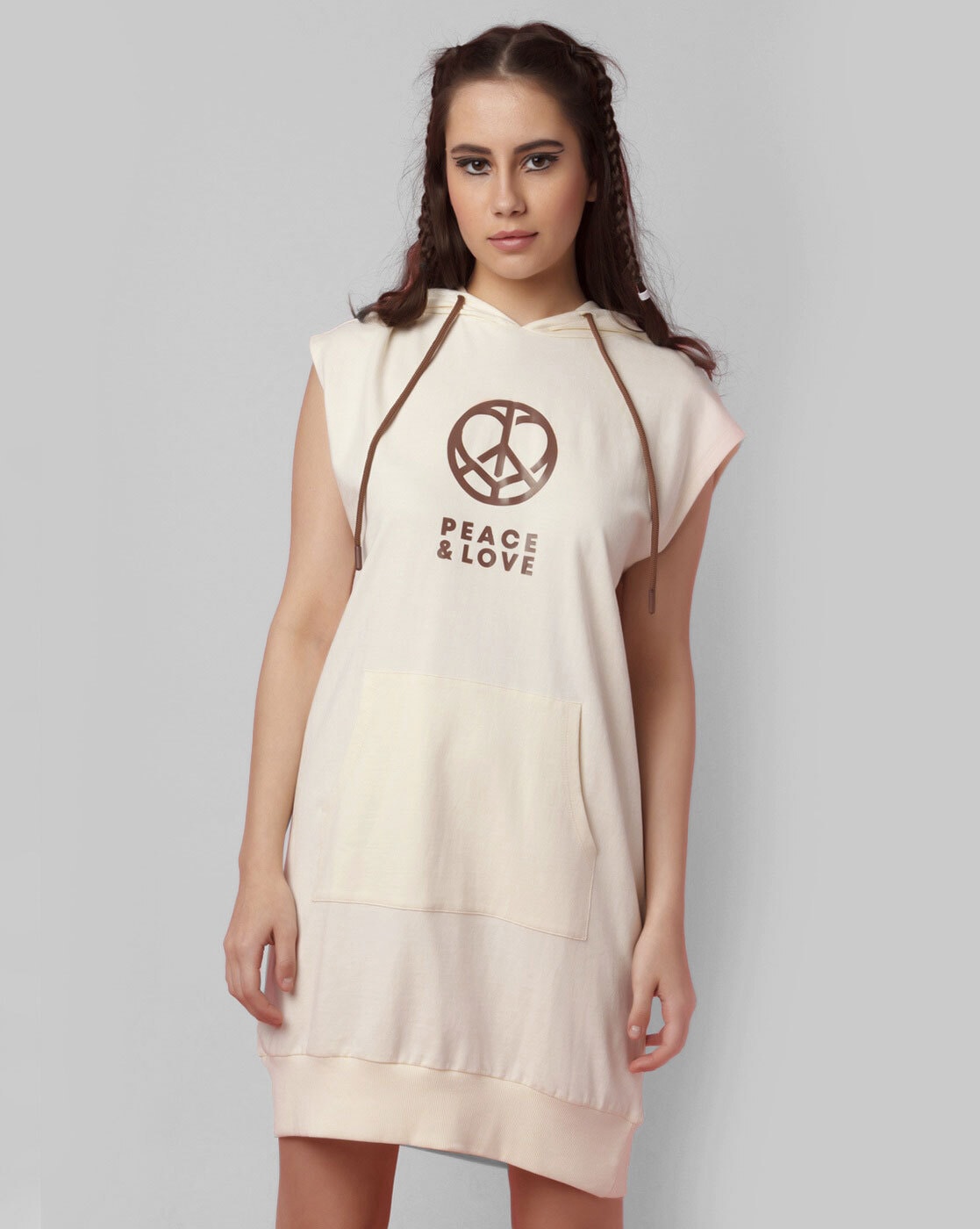 Off white cheap hoodie dress