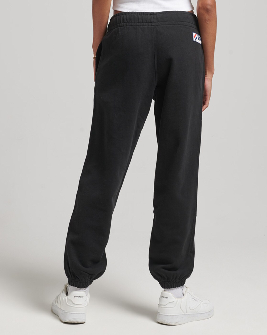 Women Logo Print Cropped Track Pants