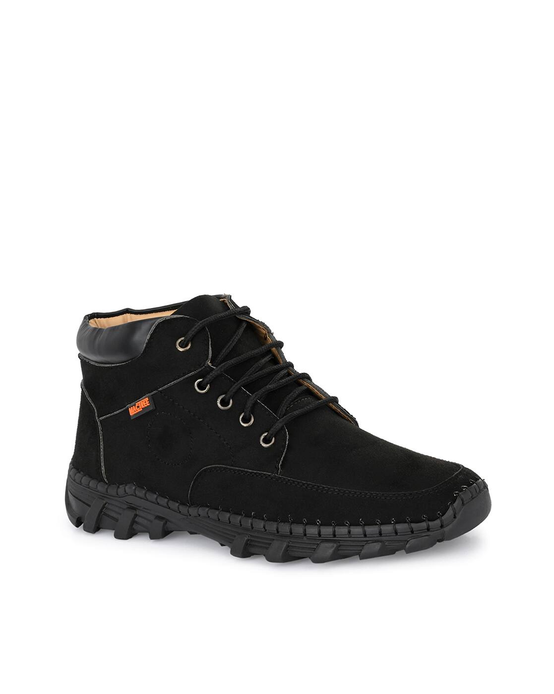 mactree men's mid top ankle sneakers boots