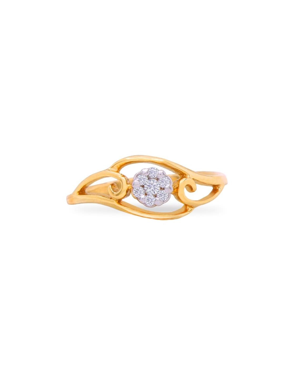 Waman Hari Pethe Sons - Here is our Exquisite #sparkling #GoldDiamond #ring  from our #glittering collection. Click here to view more:  http://bit.ly/1qmNw1b #Jewellerycollection #finejewellery #diamondring # goldring #rings #diamondjewellery ...
