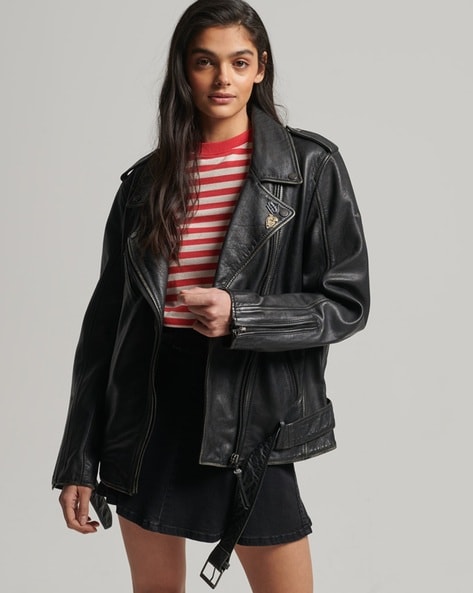 Superdry womens hot sale biker jacket