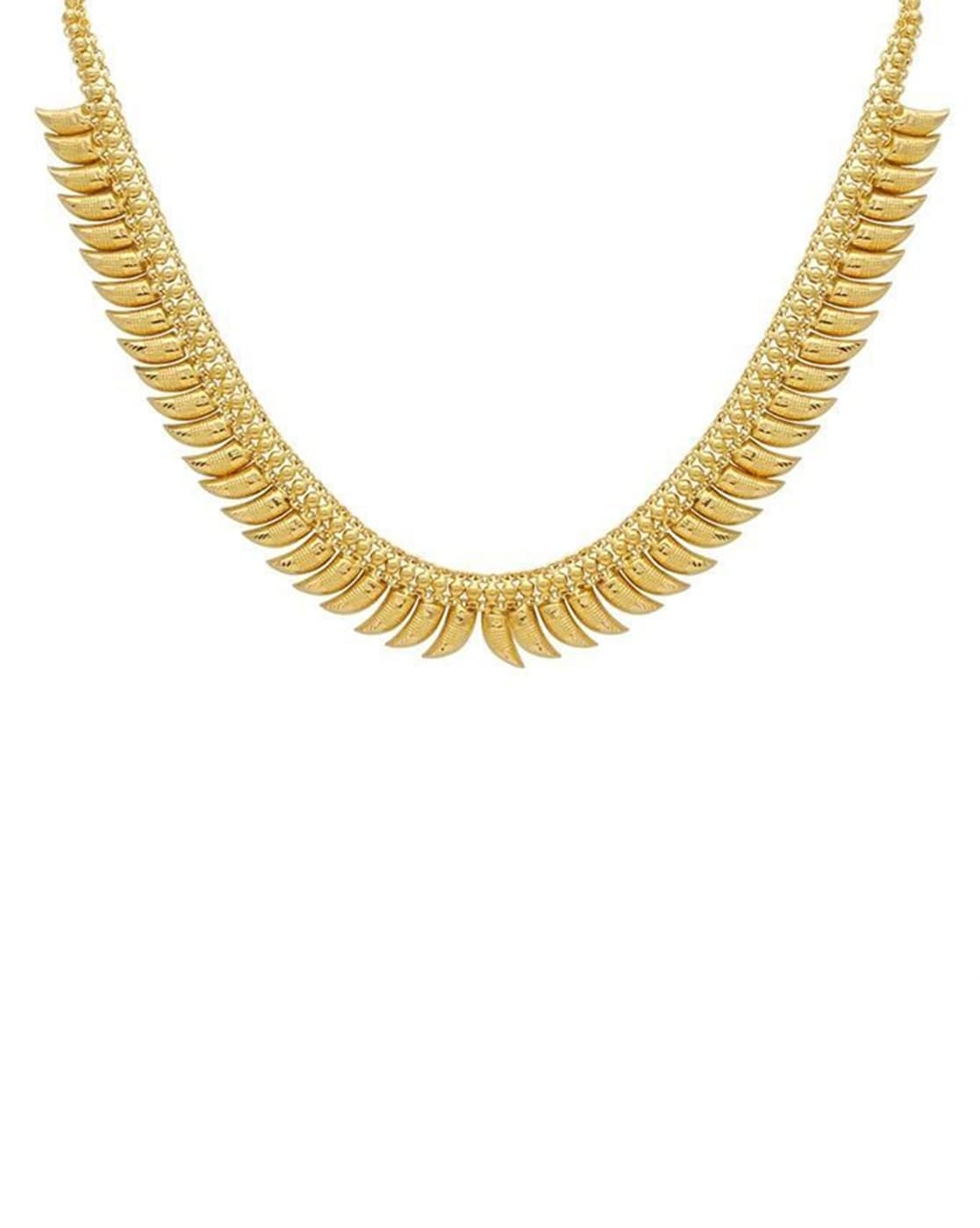 22k 91.6 Kerala Gold Necklace, 16.000 Gm