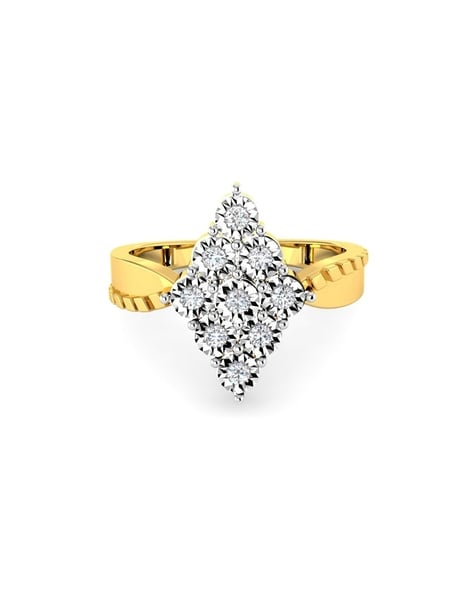 18ct gold 9 stone Channel Diamond Ring – McLeay Jewellers & Engravers