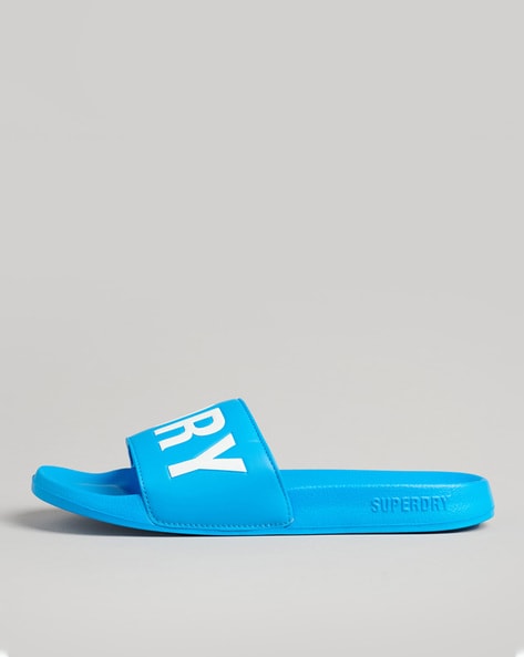 Buy Blue Flip Flop Slippers for Men by SUPERDRY Online Ajio