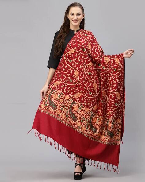 Paisley Pattern Woolen Shawl Price in India
