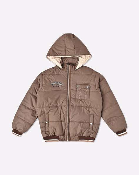 Buy REPREVE ™ mid puffer jacket THERMO ACTIVE™ - Brown Sugar - from  KnowledgeCotton Apparel®