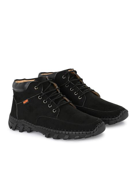 mactree men's mid top ankle sneakers boots