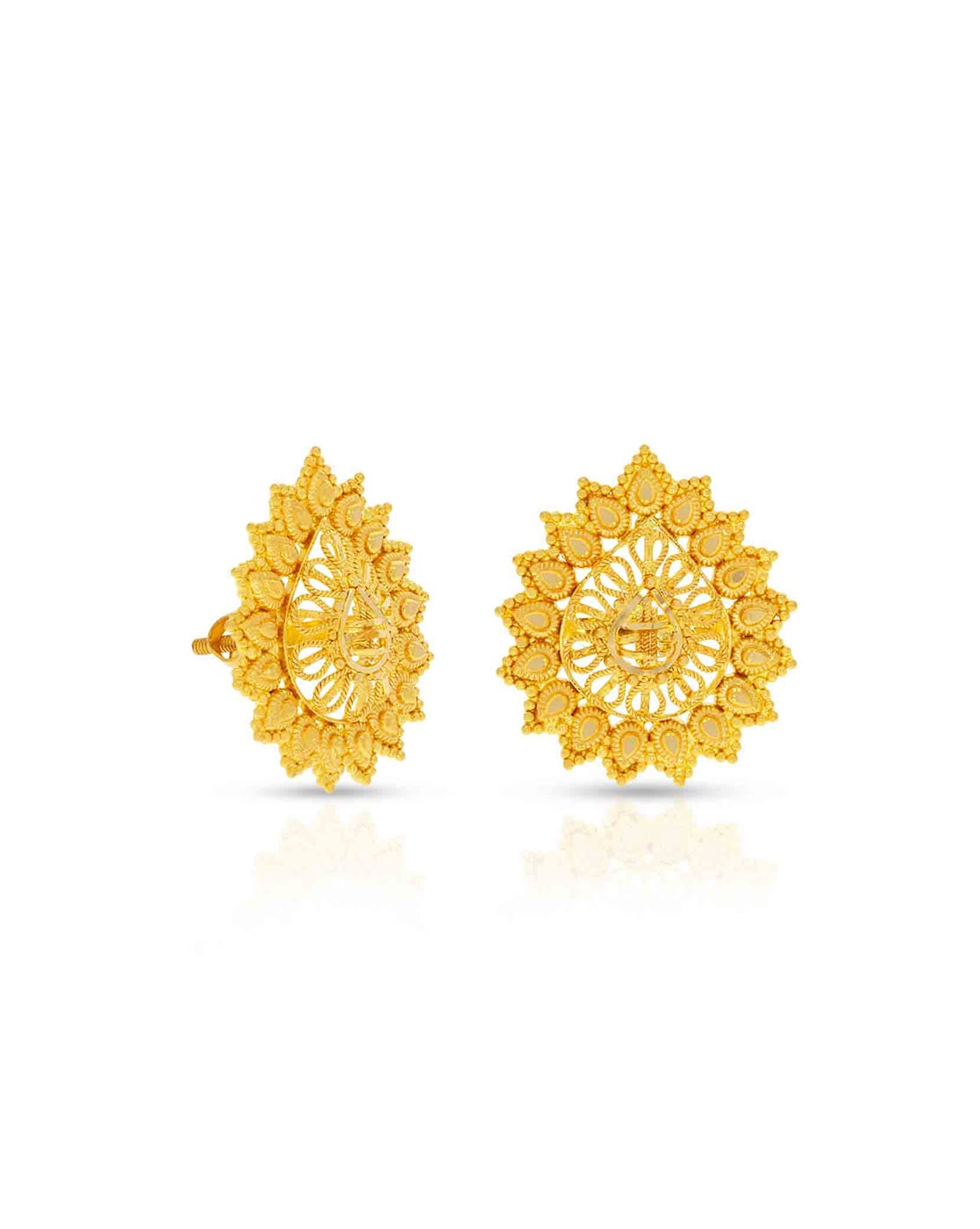 22 Karat Gold Drop Earrings