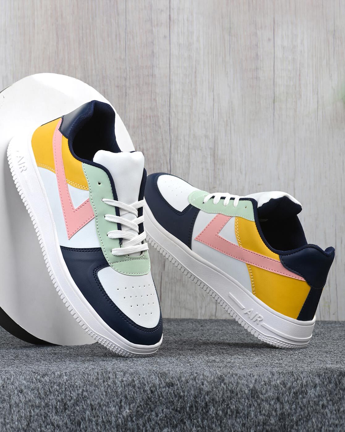 mactree colourblocked sneakers