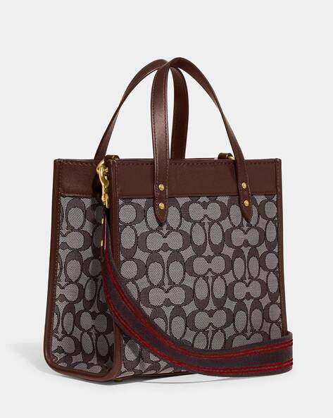 Coach monogram tote hotsell