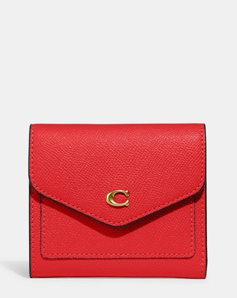 Wyn Small Wallet - Coach - Pink - Leather