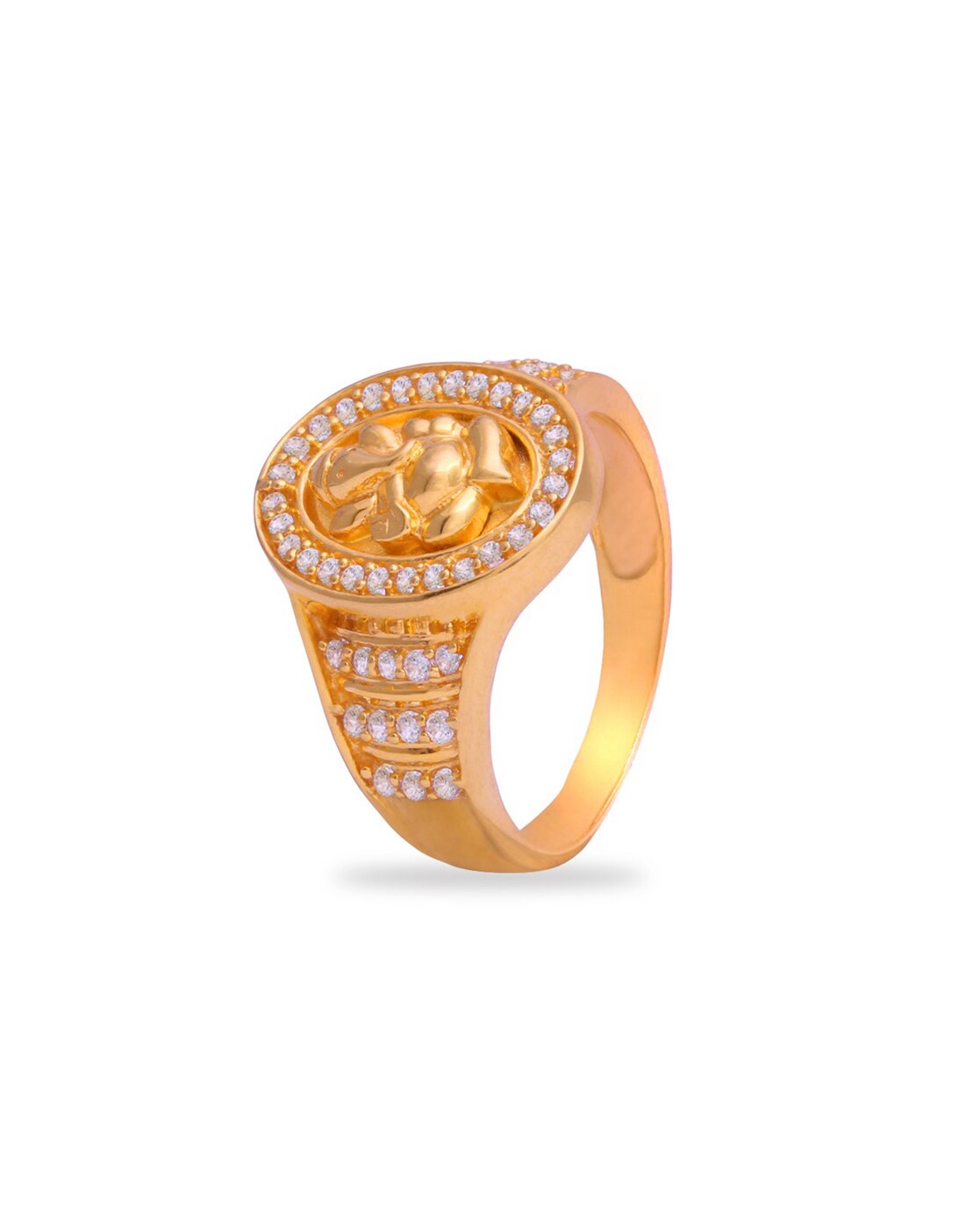 235-GR6410 - 22K Gold | Rings for men, Mens gold rings, 22k gold