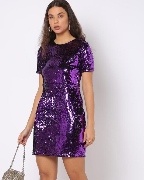 Buy Purple Dresses for Women by Fyre Rose Online Ajio