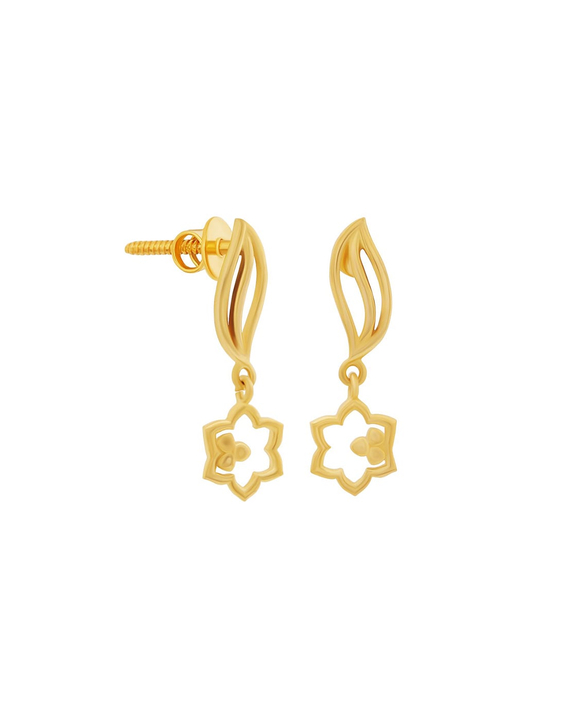 Gold Earrings Designs For Daily Use