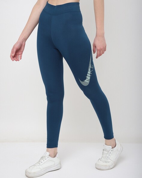 Nike Logo Print Sports Leggings