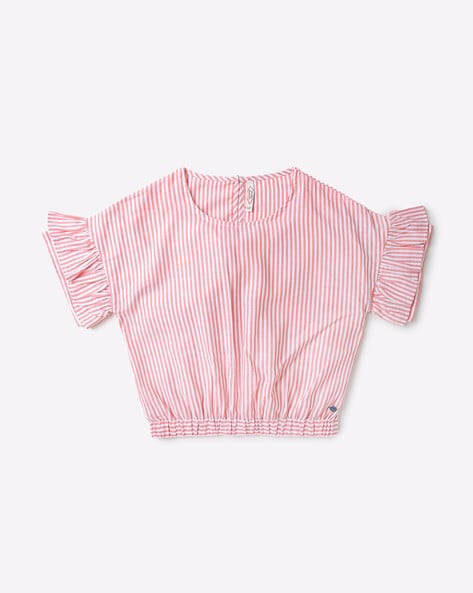 Lee Cooper Striped Round-Neck Top