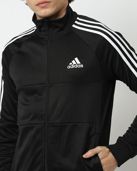 adidas hoodless jacket